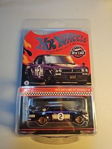 Hot Wheels Rlc 1972 Skyline Ht 2000gt-r