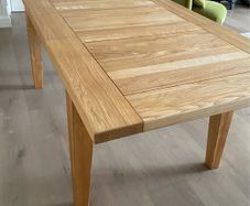 Solid Oak Extending Dining Table Fully Refinished