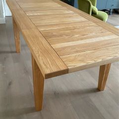 Solid Oak Extending Dining Table Fully Refinished