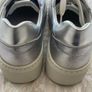 NeroGiardini Silver Leather Platform Sneakers - Size 37 Image 5