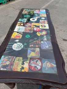 Antique Display Coffee Table