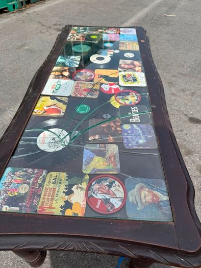 Antique Display Coffee Table