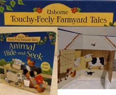 Usborne Touchy Feely Farmyard Tales Hardback Board Book