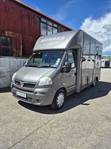 3.5t vauxall movano Horse lorry