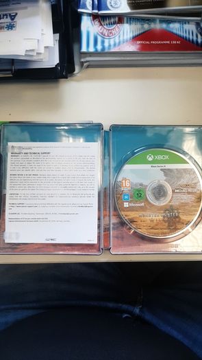 monster hunter wilds Xbox series x steelbook edition