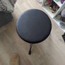 Drummer seat - PURE GEWA Drummer Thrones round seat DT-90 black, adjustable height, single braced Image 4