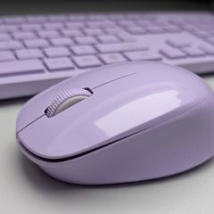 ireless Keyboard & Mouse Set - brand new, never used (Purple)