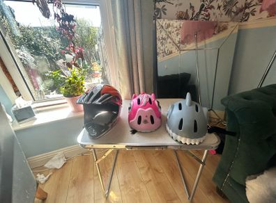 4 kids helmets
