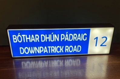 Custom Street/Road Sign Lightboxes