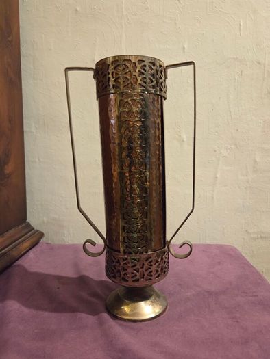 Brass and Copper Vase