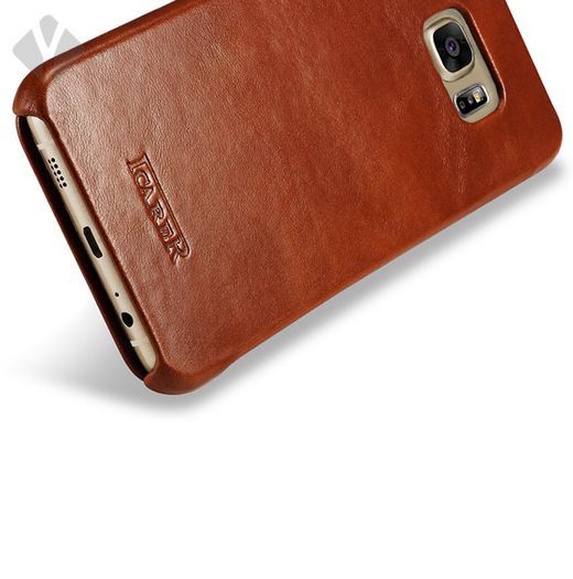 S6 Edge+ Full Body Vintage Leather Case