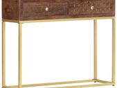 Console Table 90x30x75 cm Solid Mango Wood