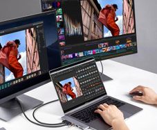 4k 3d 5-in-2 USB-C Multifunction hdmi Adapter