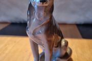 Vintage Porcelain Dog Figurine