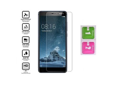 For Nokia 5.1 (Nokia 5 2018) Tempered Glass Screen Protector Guard Cover New - FHT03NTG