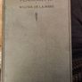 Peacock Pie. By Walter  De La Mere.a Book Of Rhymes. 1921 Hardback In Good Condition.35. Image 4