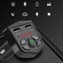 New Bluetooth 4.2 EDR Wireless FM Transmitter 3.1A Voltmeter Mic 12V 24V #939 Image 6