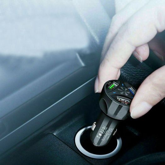 QC 3.0 Car Triple USB Phone Quick Charger 30W (Brand New/Warranty)