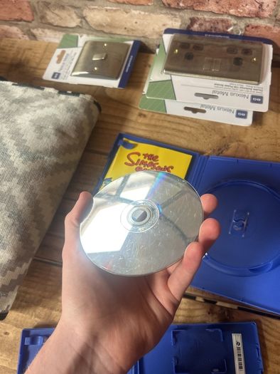 simpsons ps2 games