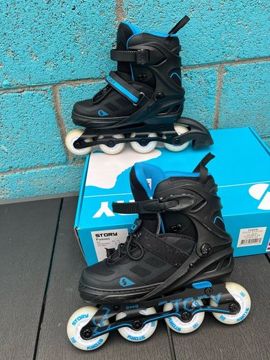 Story Fusion Adjustable Inline Skates with Leds