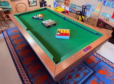 Vintage Slate Pool Table
