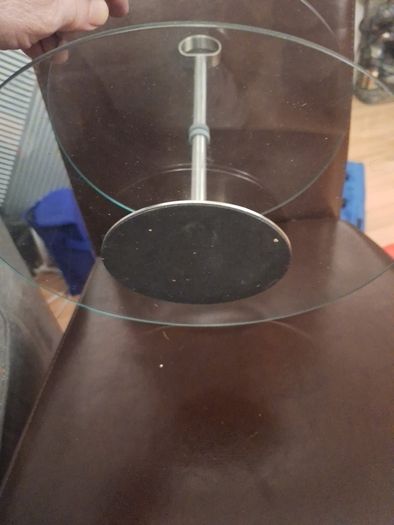 Cake Stand/Glass 2 Tier Stand