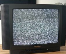 large Black diamond TV
