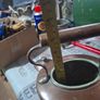Beautiful Antique Hand Hammered Copper Kettle with Brass accents, Postage available or Collection, Image 7