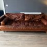 3 seater leather sofa Image 4