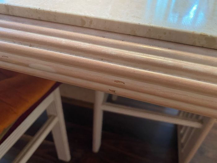 Marble Dinning Table + 8 Chairs