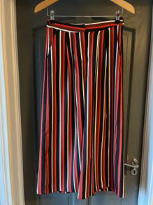PENNEYS culotte wide leg striped trousers size 10