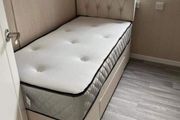 New Stylish SINGLE ,Double, King And Superking Sizes Divan Beds Instock. Tufted Memory Foam Mattresses And Optional Drawers Available