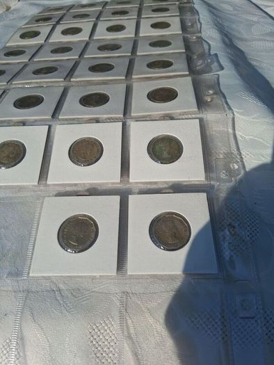 Full Set Of English Three Pence Coins(1937-1967)