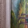 French canvas oil painting 1958 signed Delauney Image 5