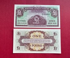 Great Britain  1 Pound 1962  Pick M36  4th SERIES  ( Uncirculated )