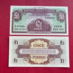 Great Britain  1 Pound 1962  Pick M36  4th SERIES  ( Uncirculated )