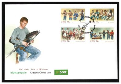 2008 Ireland Irish Music Commemorative Stamps An Post First Day Cover (FDC)