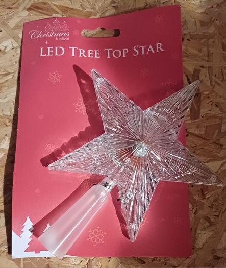 Christmas Led Tree Top Star