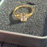 Beautiful Gold-plated S925 Sterling Silver Ring Image 8