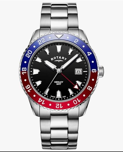 Mens Watch: Rotary Henley GMT - GB05108/30