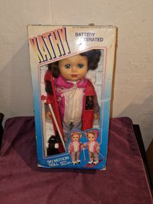 Vintage Kathy Ski Motion Doll - Sealed