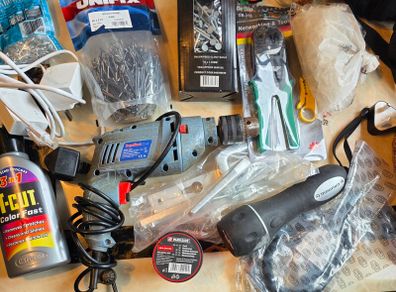 DIY drill and misc
