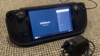 Steam Deck 64GB + Official Charger (Mint Condition)