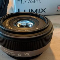 Panason Lumix 20mm F1.7 Lens