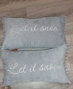 Brand New Grey Christmas Cushions