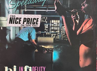 REO SPEEDWAGON Hi infidelity original vinyl record in vg+ condition