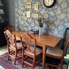 Four mid century chairs