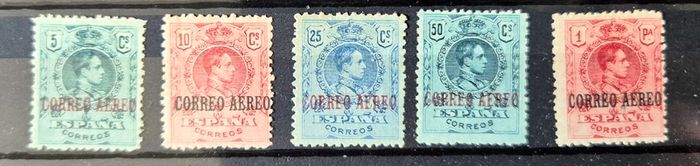 Spanish Stamp collection, 1907 to 1920. Spain lot.