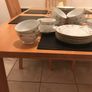 Rare & discontinued handcrafted Zylstra Select Fine China Autumn Gold Tea Set Image 4