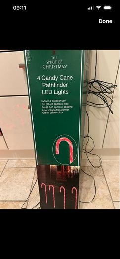 Candy Cane Pathfinder Lights